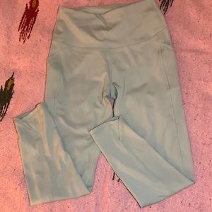 Light Teal Leggings with pockets